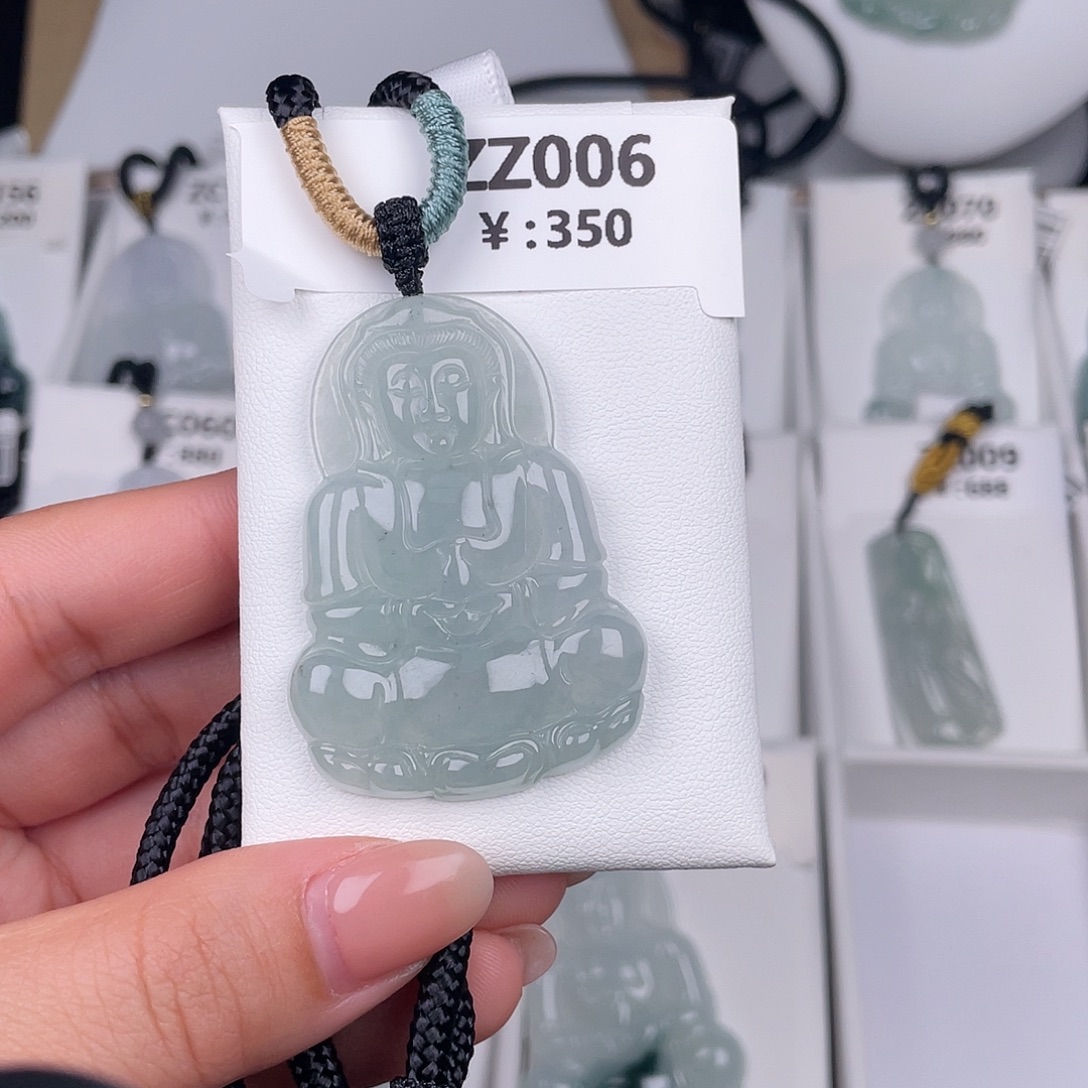 翡翠未镶嵌颈饰zz006