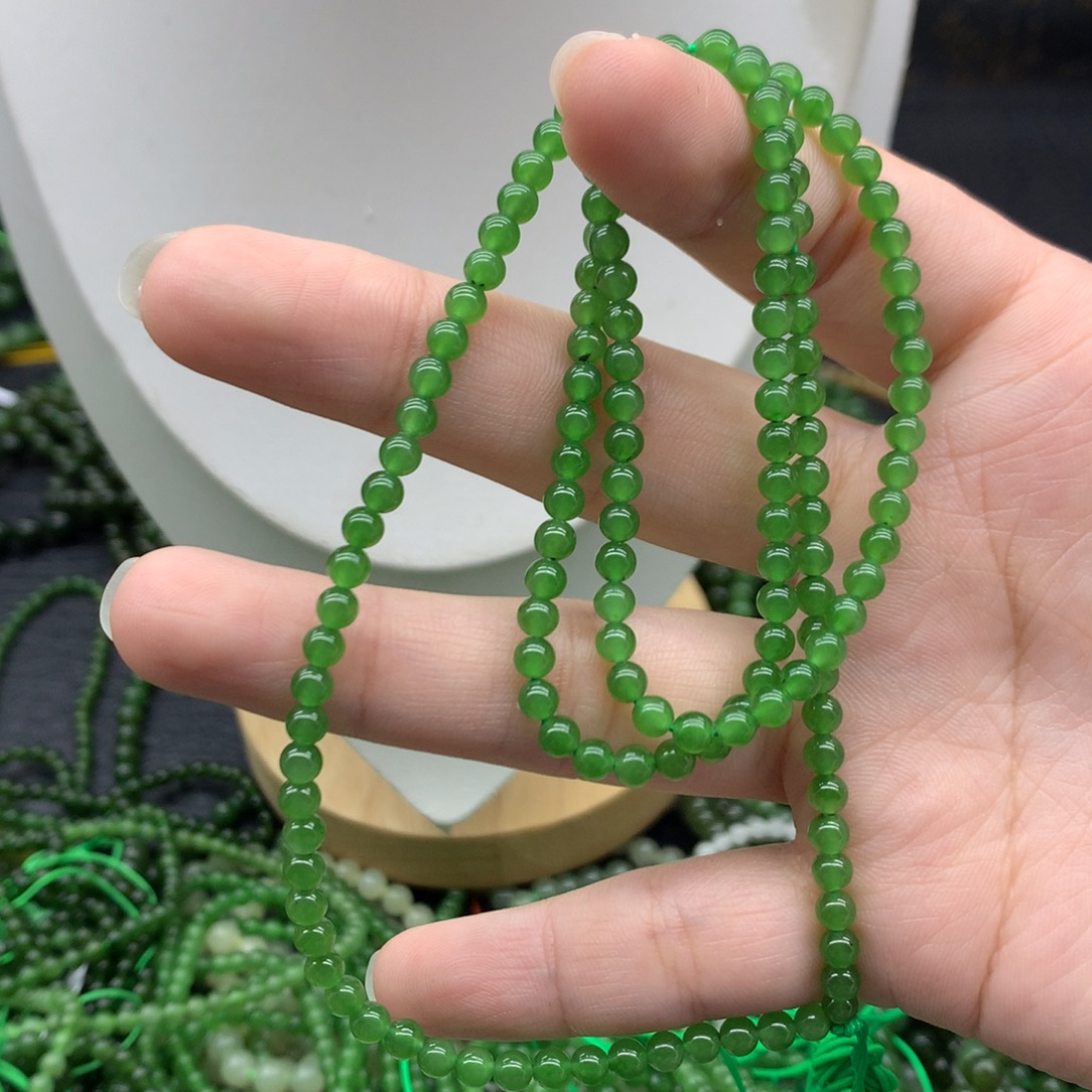 和田玉未镶嵌手链4