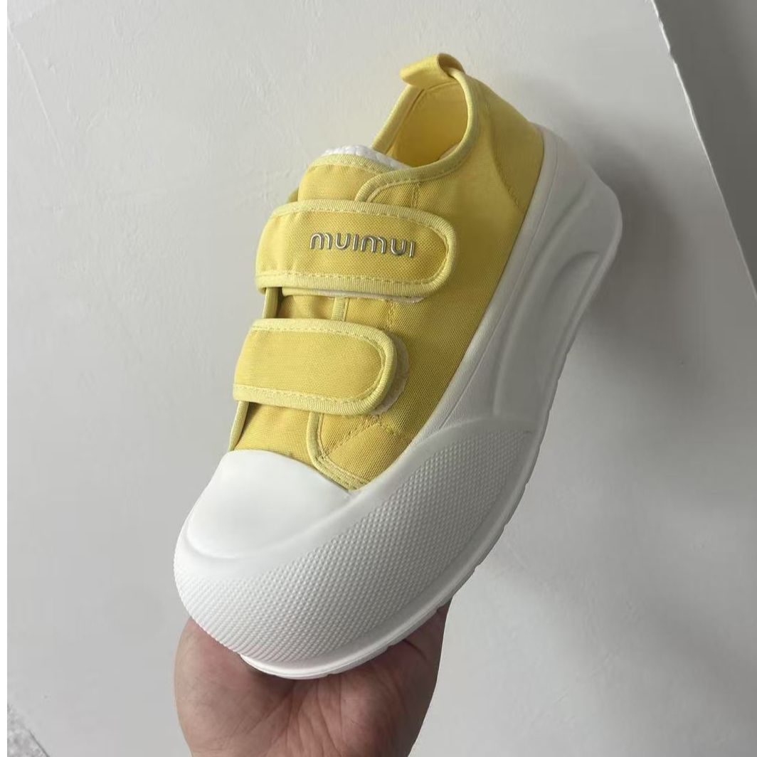 2025新款奶白两穿半拖小白鞋女丑萌夏季5E2-600-828