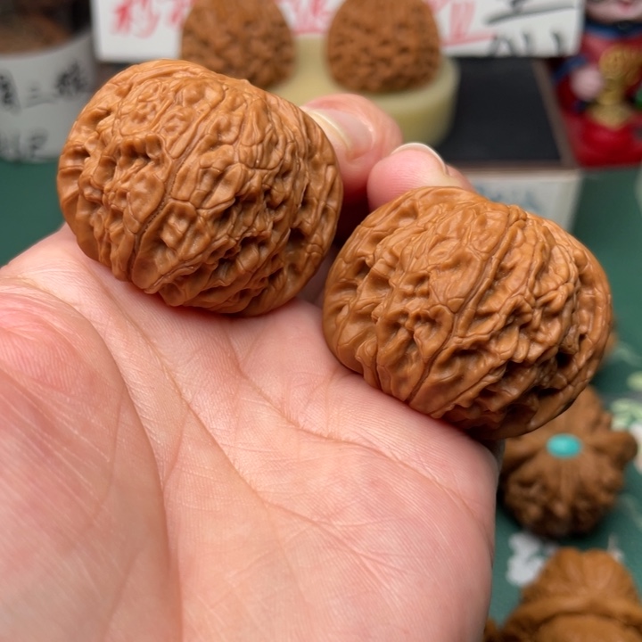 【闪购商品】文玩核桃吊坠39磨盘