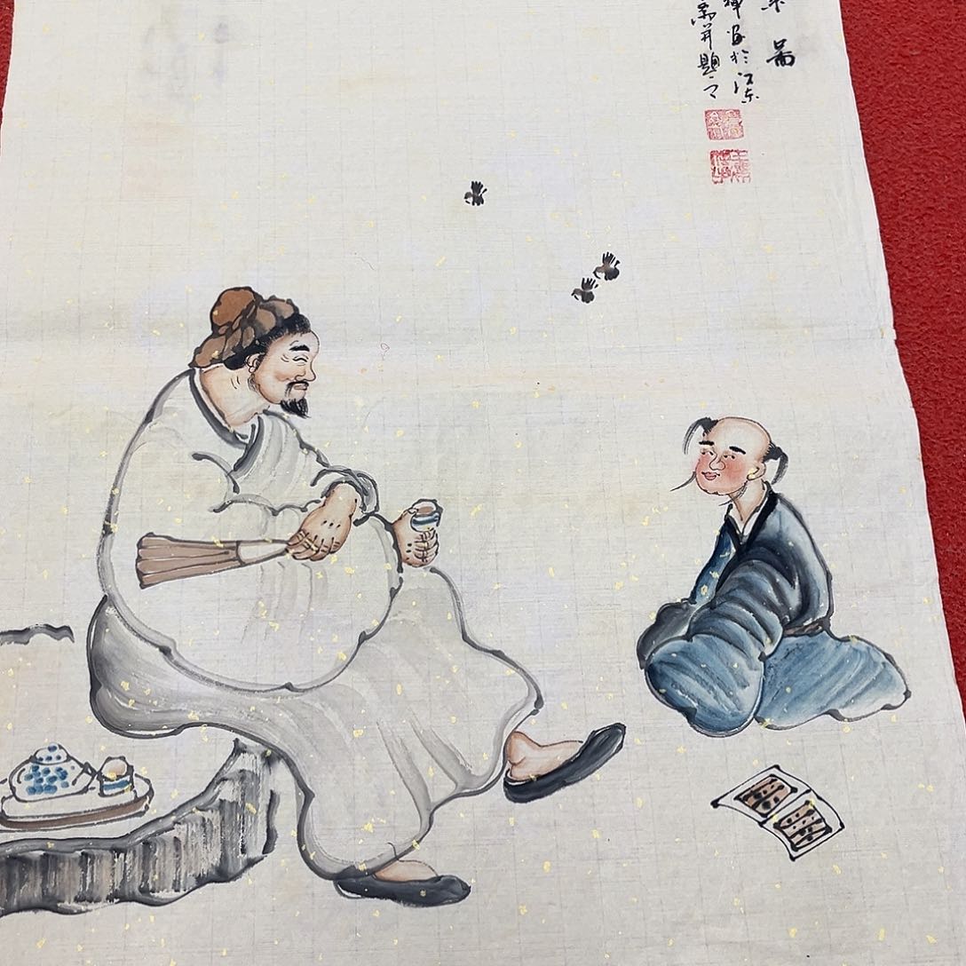 国画手绘国画作品