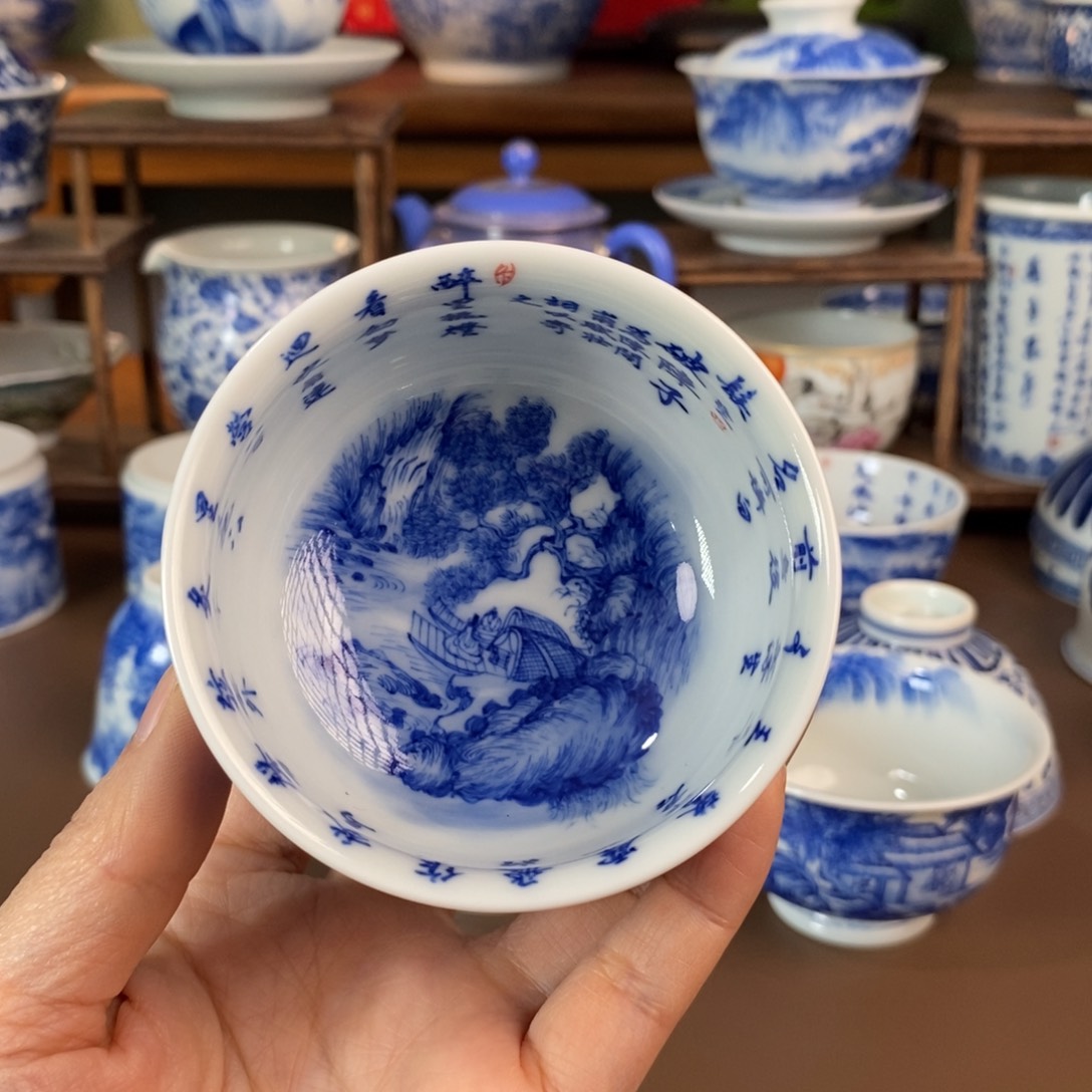 景德镇陶瓷手工手绘