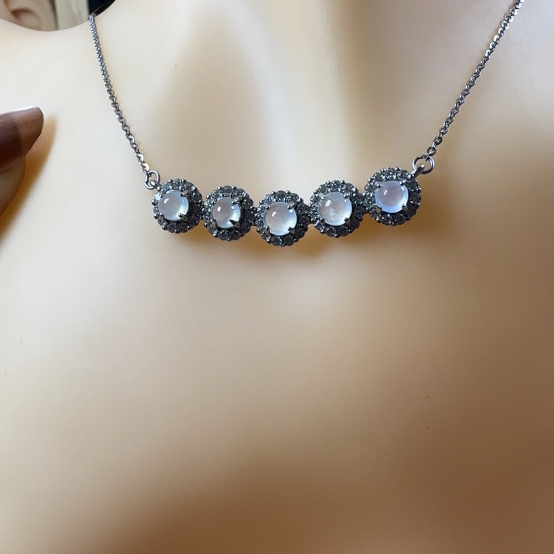 古***月翡翠银S925镶嵌戒指