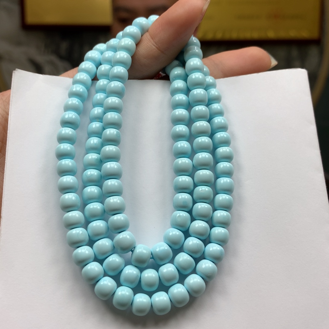 绿松石长链未镶嵌