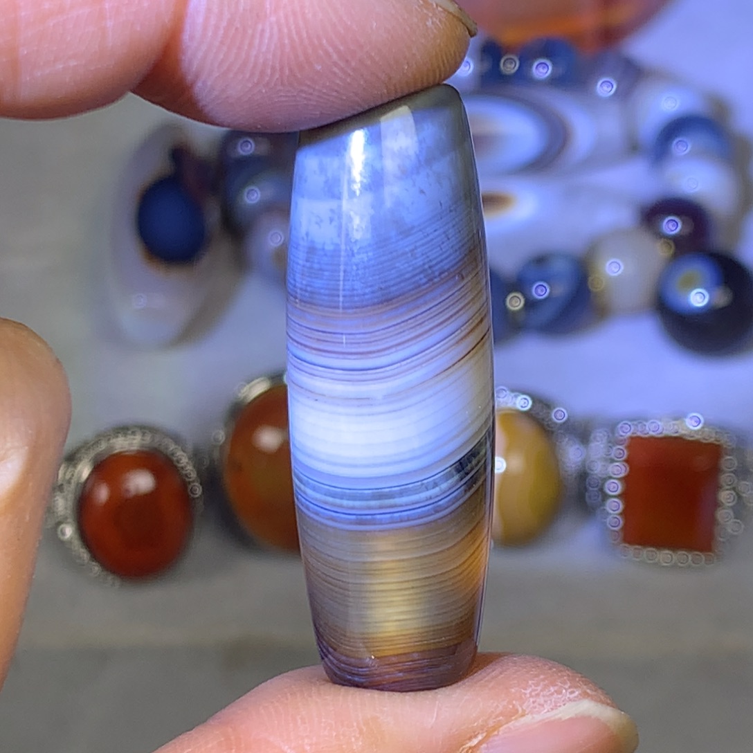 玛瑙/玉髓未镶嵌颈饰