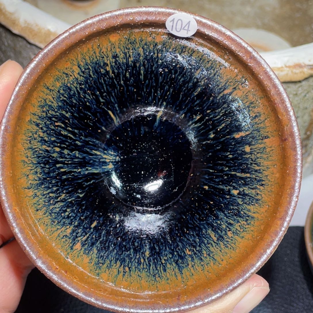 茶盏龙窑柴烧建盏104