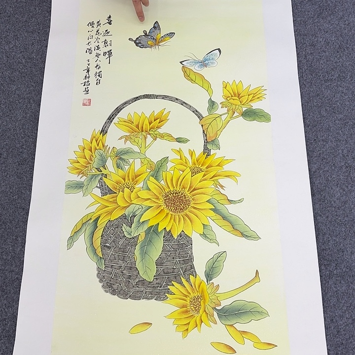 国画手绘国画作品