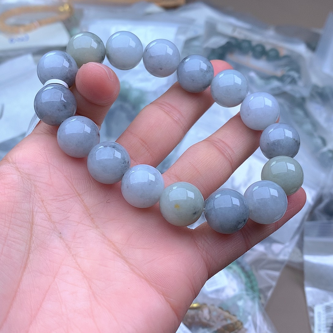 未镶嵌手链翡翠手串