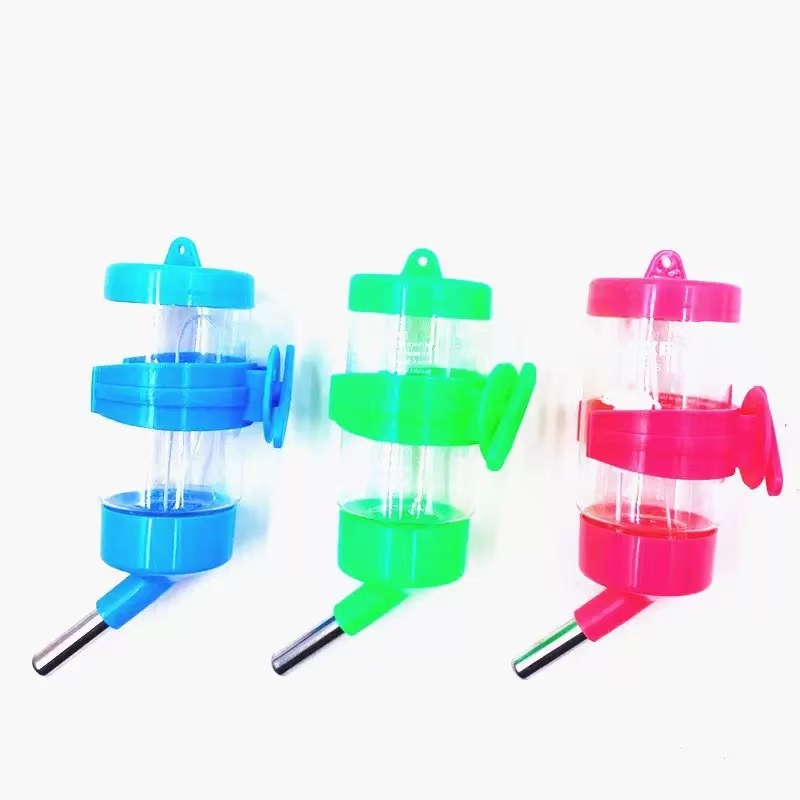 包邮荷兰猪豚鼠天竺鼠龙猫宠物兔滚珠水壶水瓶饮水器