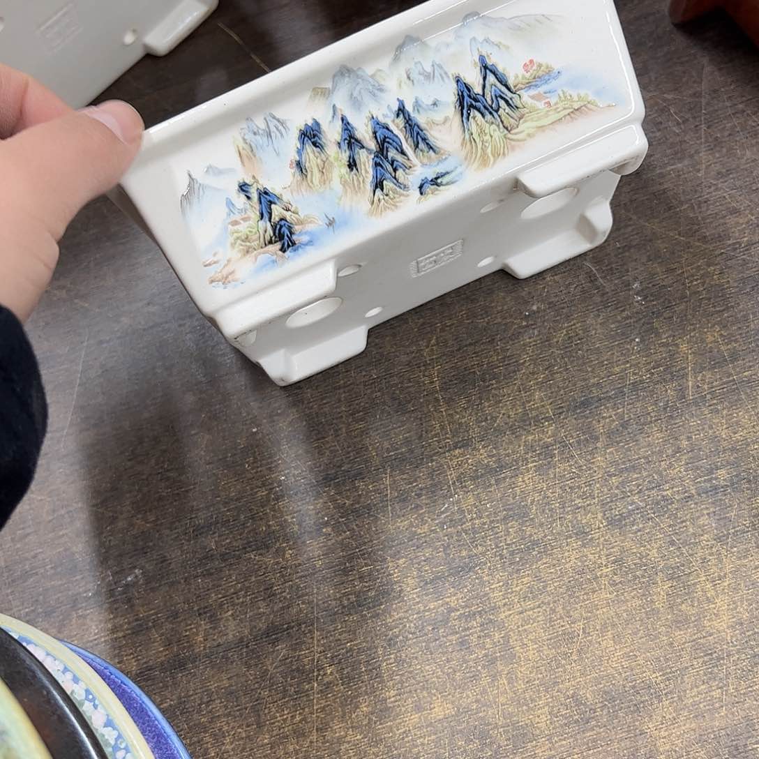 紫砂花盆再****木900号瑕疵15/12/5cm