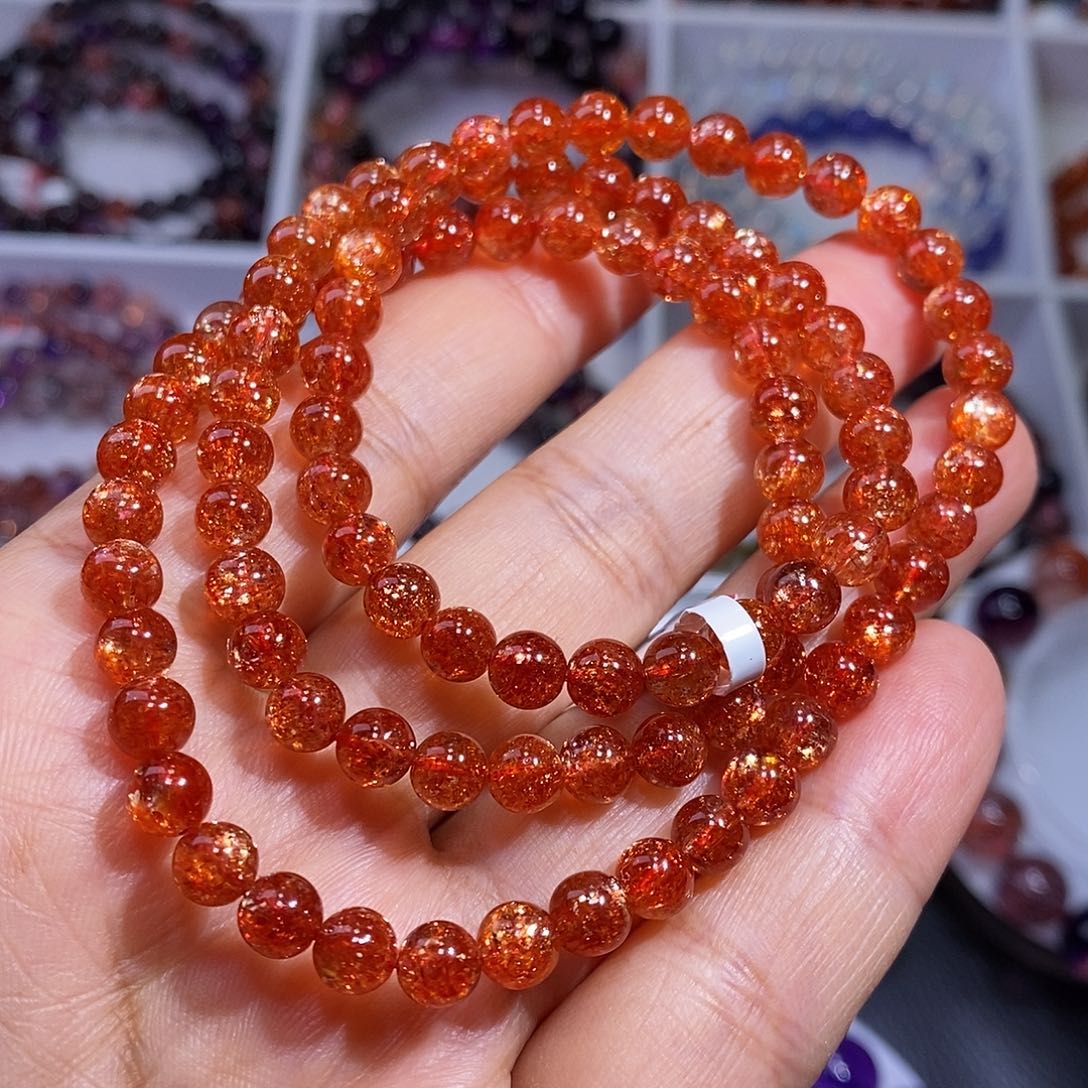 日光石未镶嵌手链