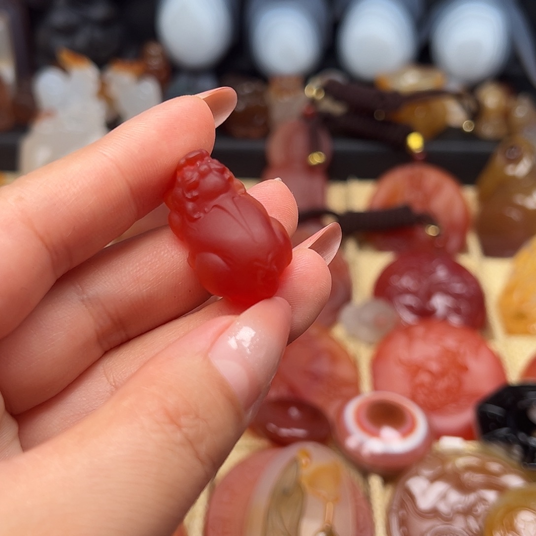 福***α玛瑙/玉髓未镶嵌颈饰