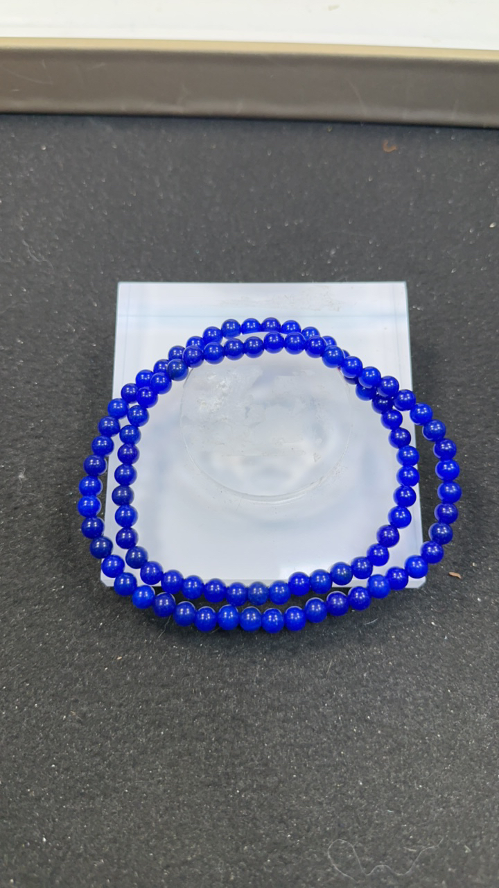 深蓝多圈6mm手串发一条H20