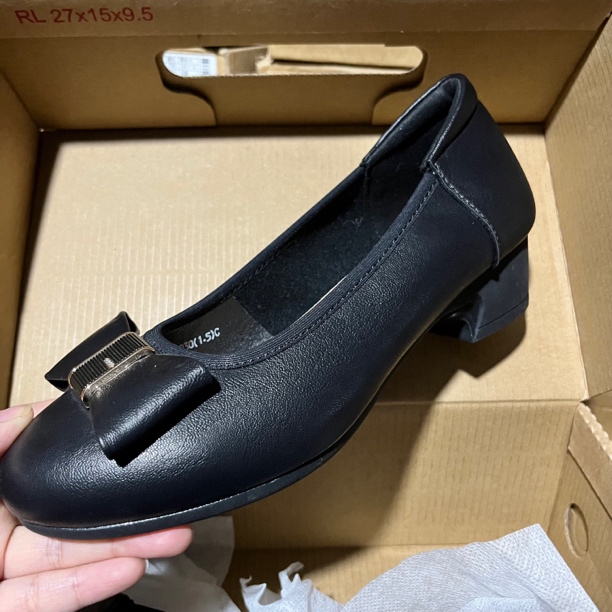 新款1009小圆头浅口单鞋24Q