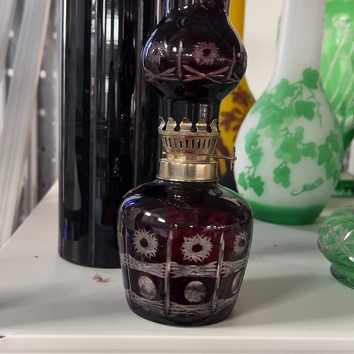 .***.手柄款水晶玻璃微瑕一个