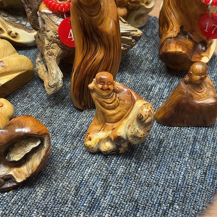 柏木骨*y太行崖柏手把摆件