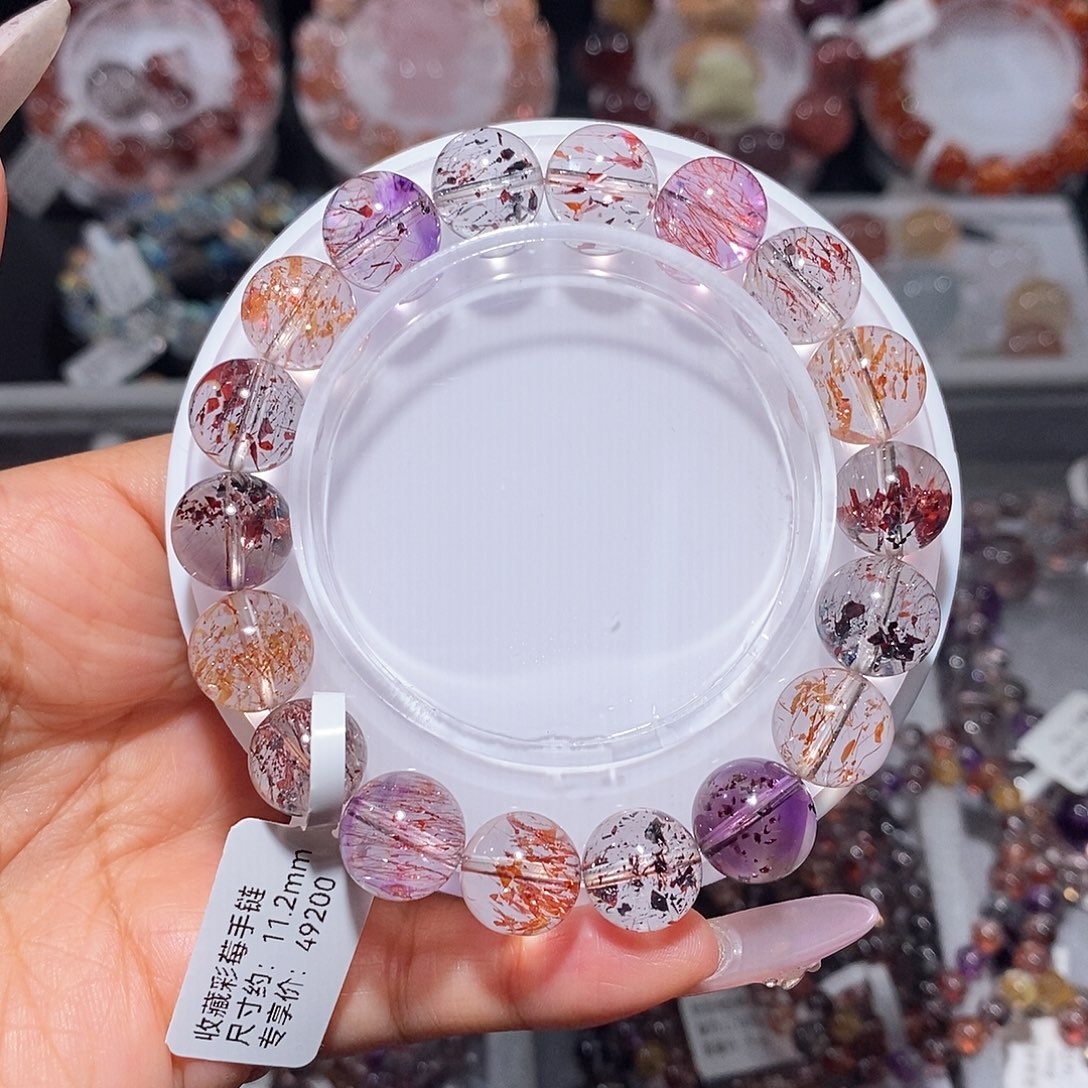 未镶嵌水晶手链彩莓