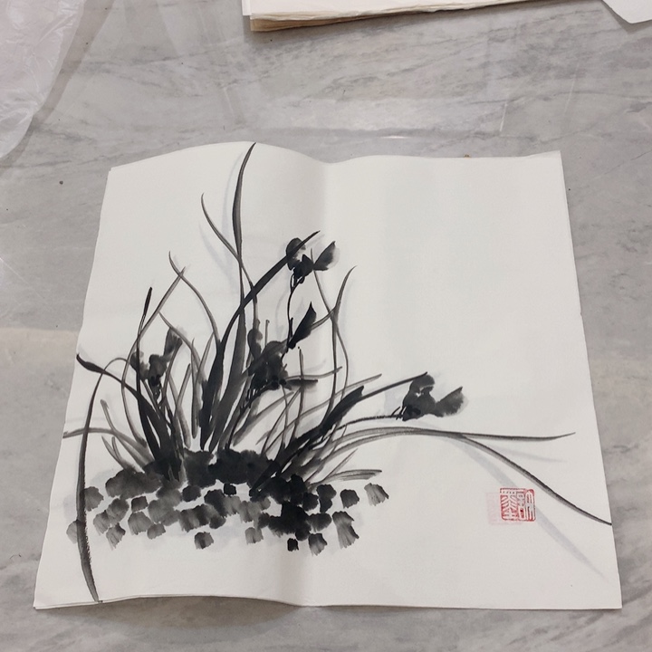 纸本国画作品欣赏品鉴