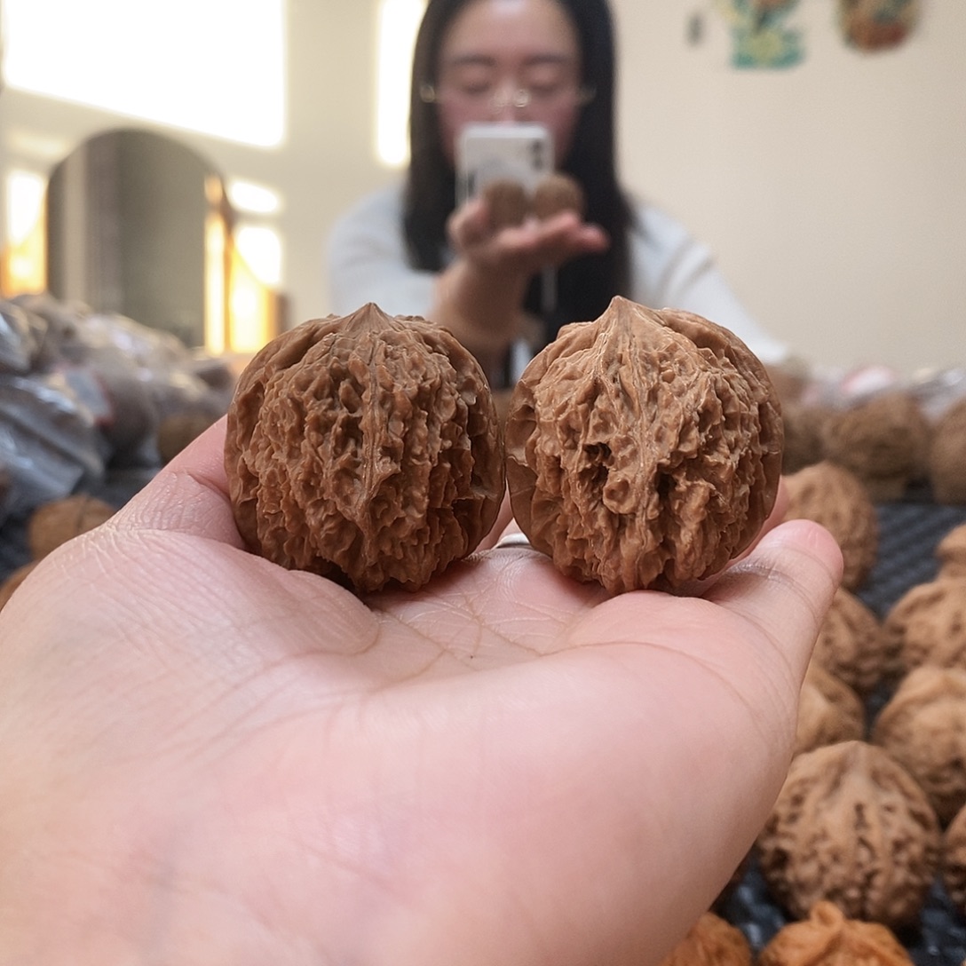 桃核吊坠137狮子头35