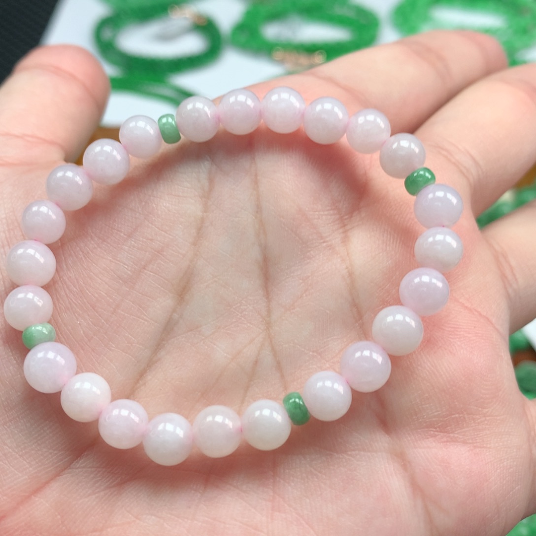 翡翠手链未镶嵌翡翠