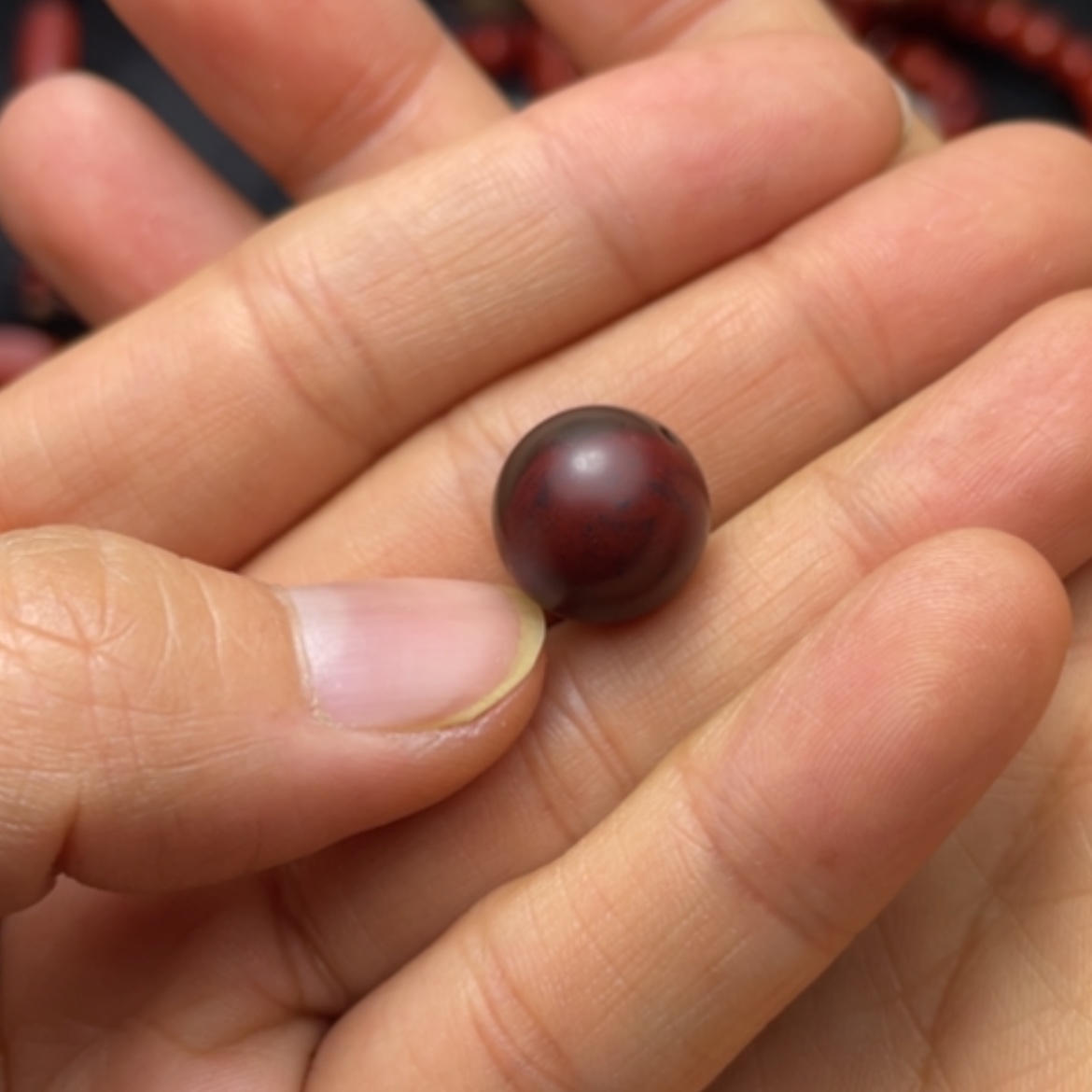 【闪购商品】南红玛瑙单珠13多样性发1未镶嵌