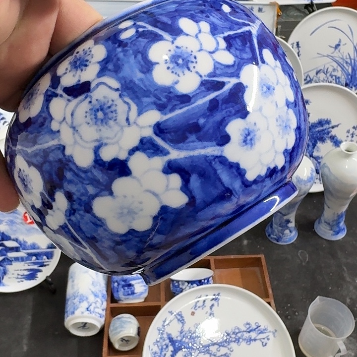用***8瓷片景德镇瓷器手工手绘