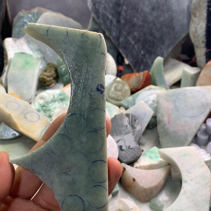 裸石翡翠天然翡翠15号