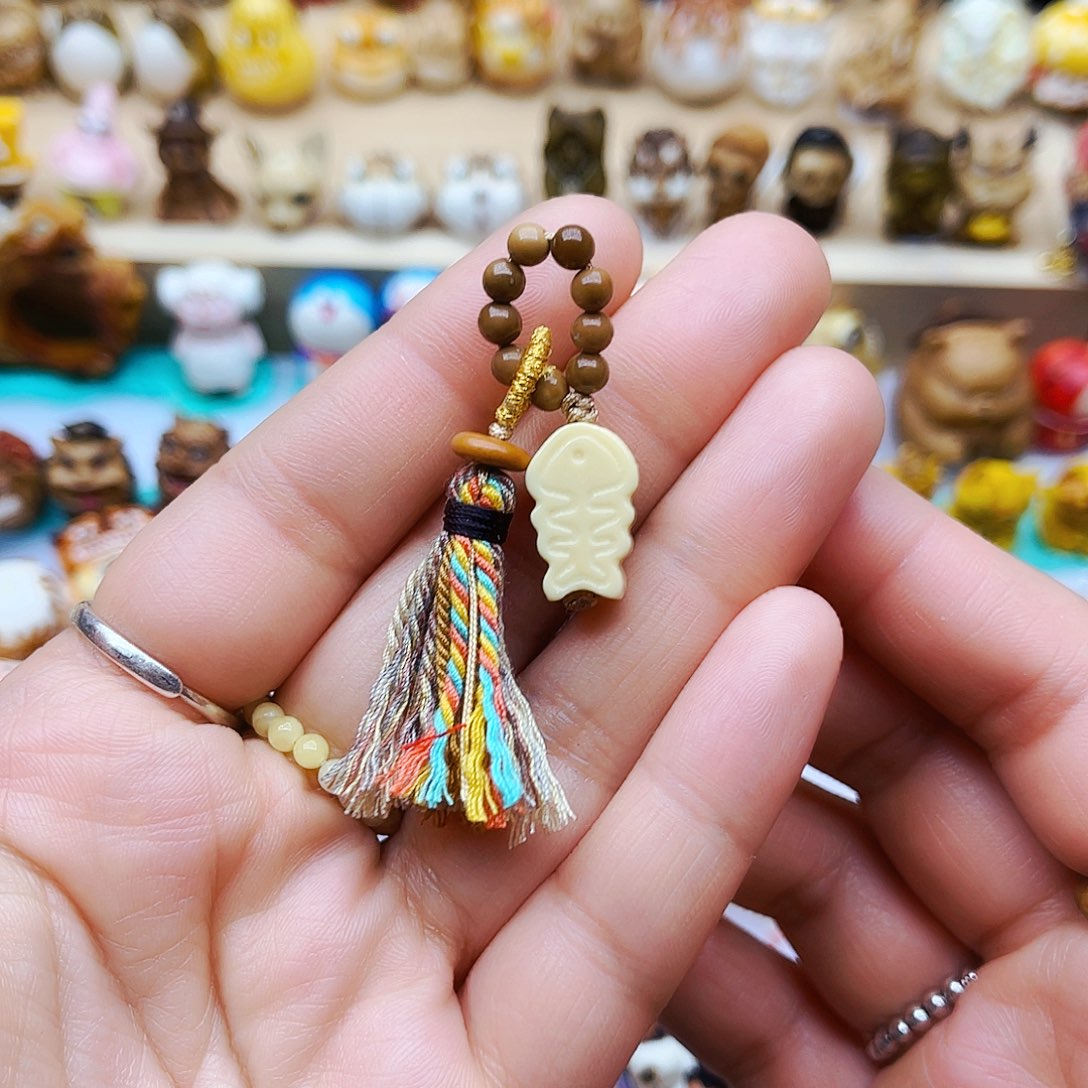 鹿骨手串/手链手工打磨配饰