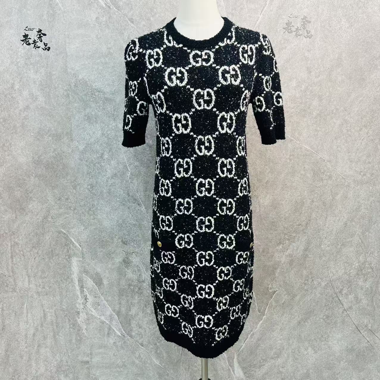 95新 GUCCI/古驰 海囤J/古驰/上衣/XS码/bx60171