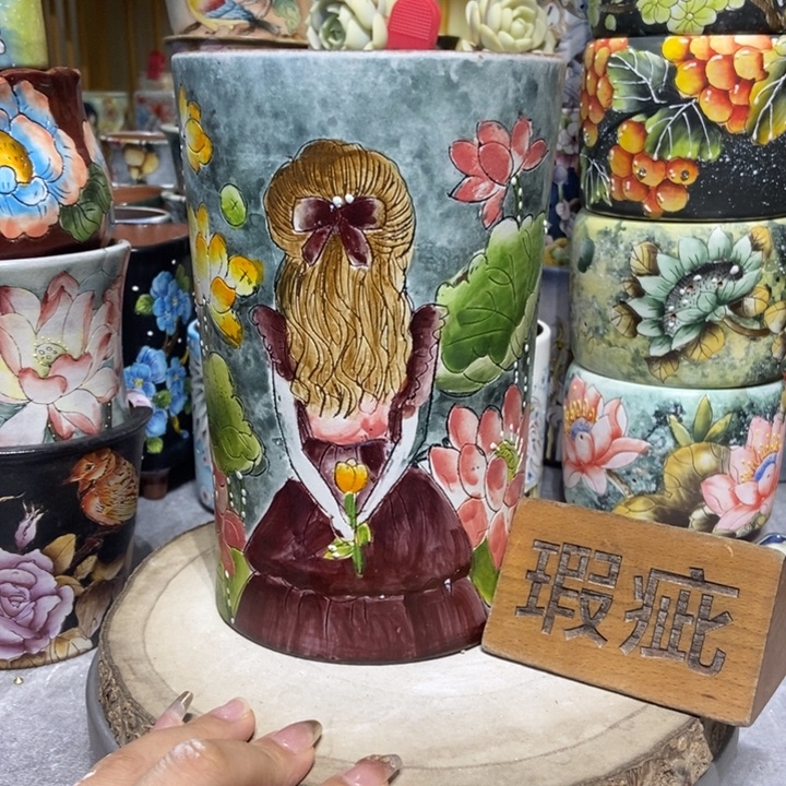 景德镇艺术手绘作品