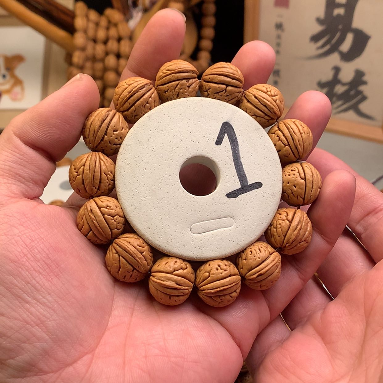 【闪购商品】桃核手串【金鱼肚】2.1桃核手串