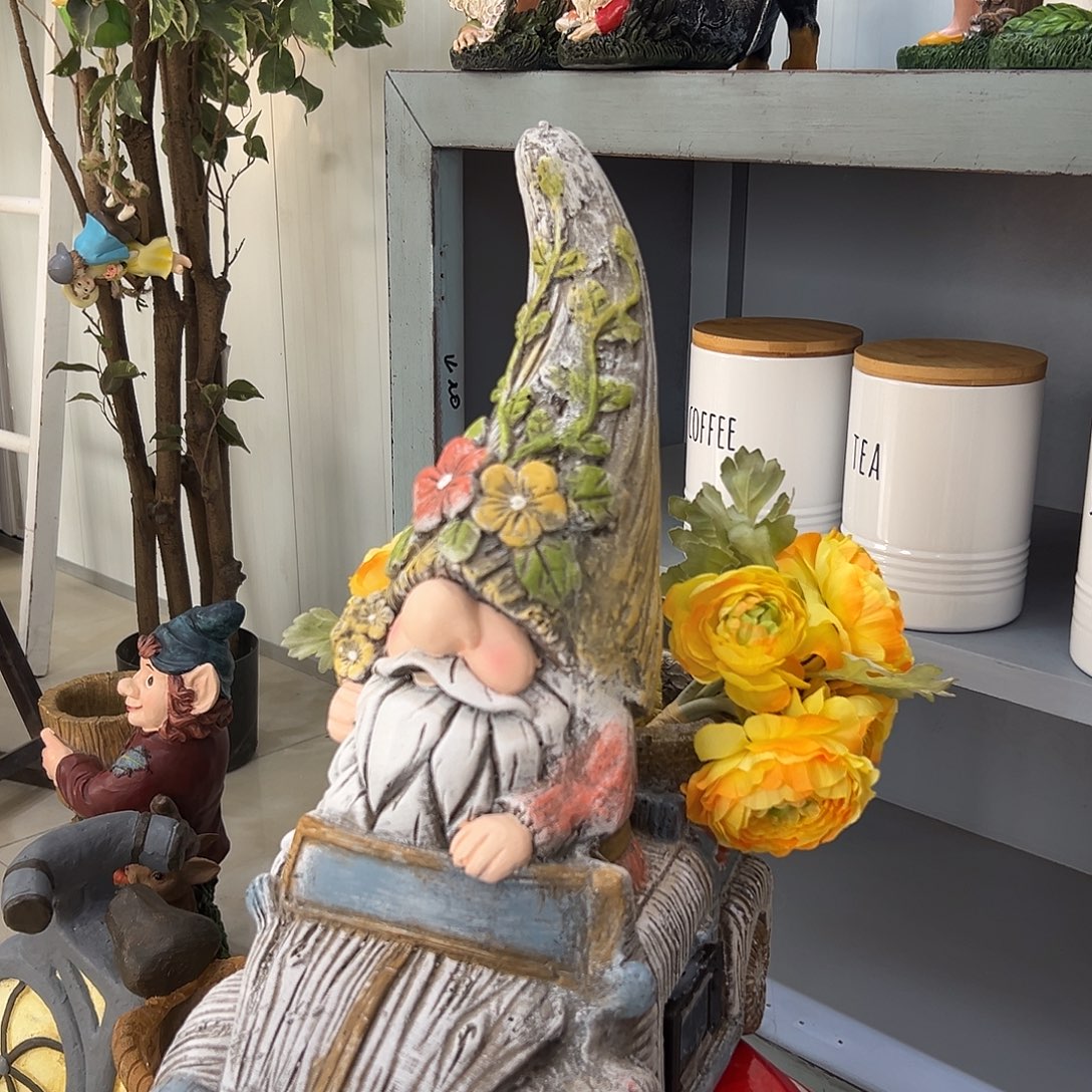 花园摆件红红火火