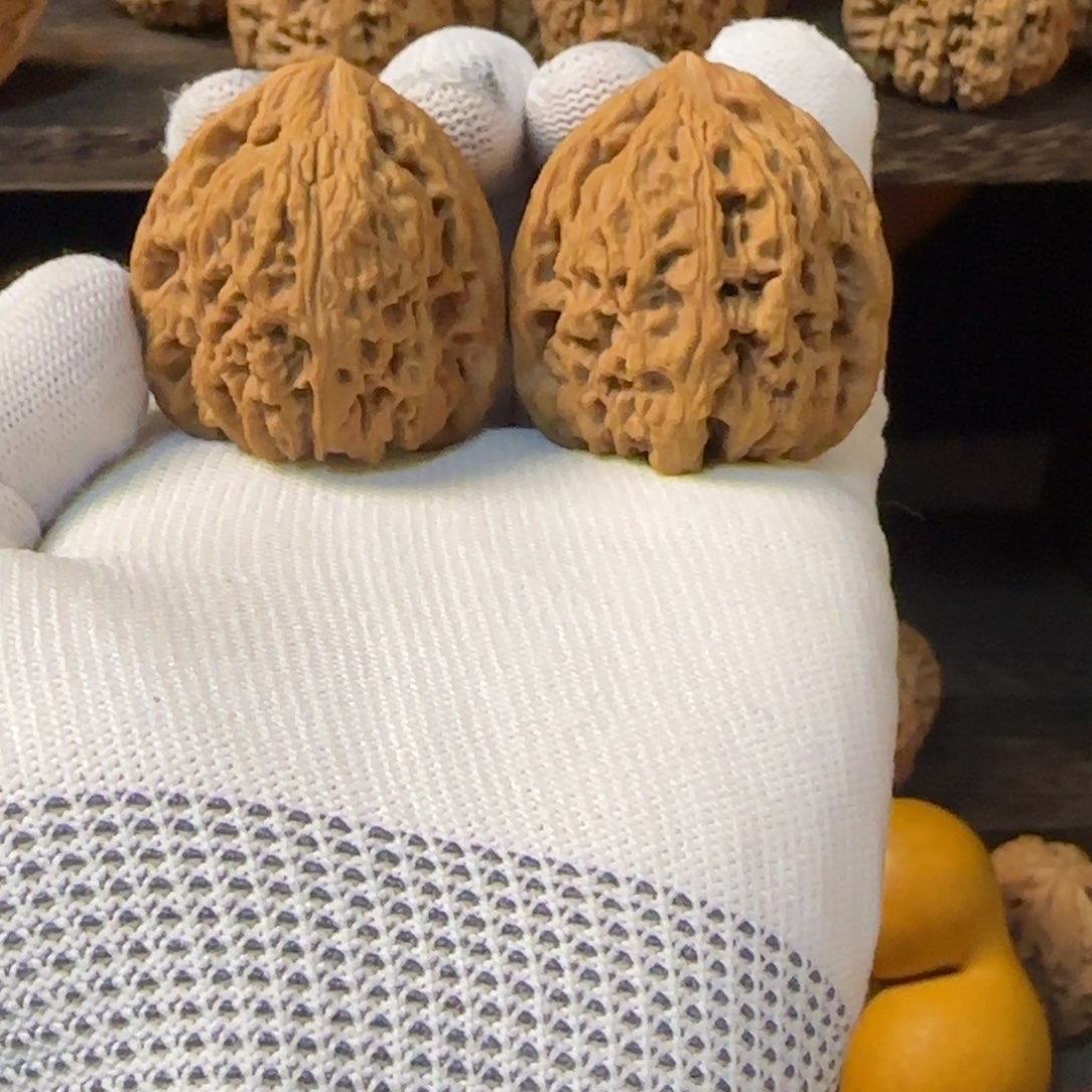 ****把件文玩核桃南将石37高桩