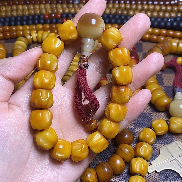 牛骨手串/手链藏区手串可以牛骨