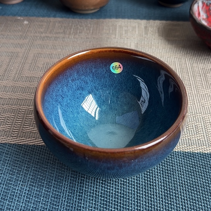 茶盏建盏喝茶主人杯664