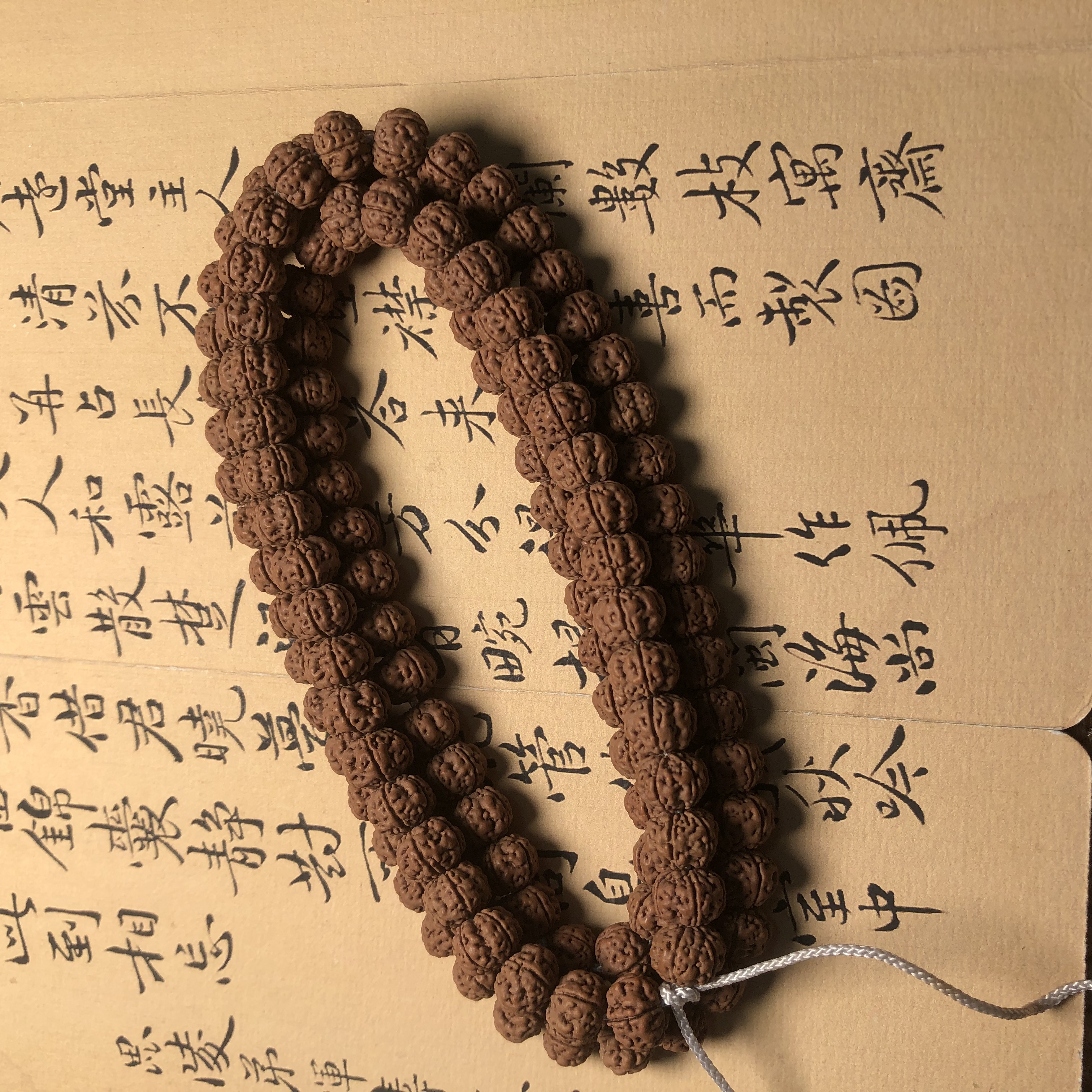 [原生态物力达老树王]满肉老树王小金刚菩提文玩长串文玩珠串