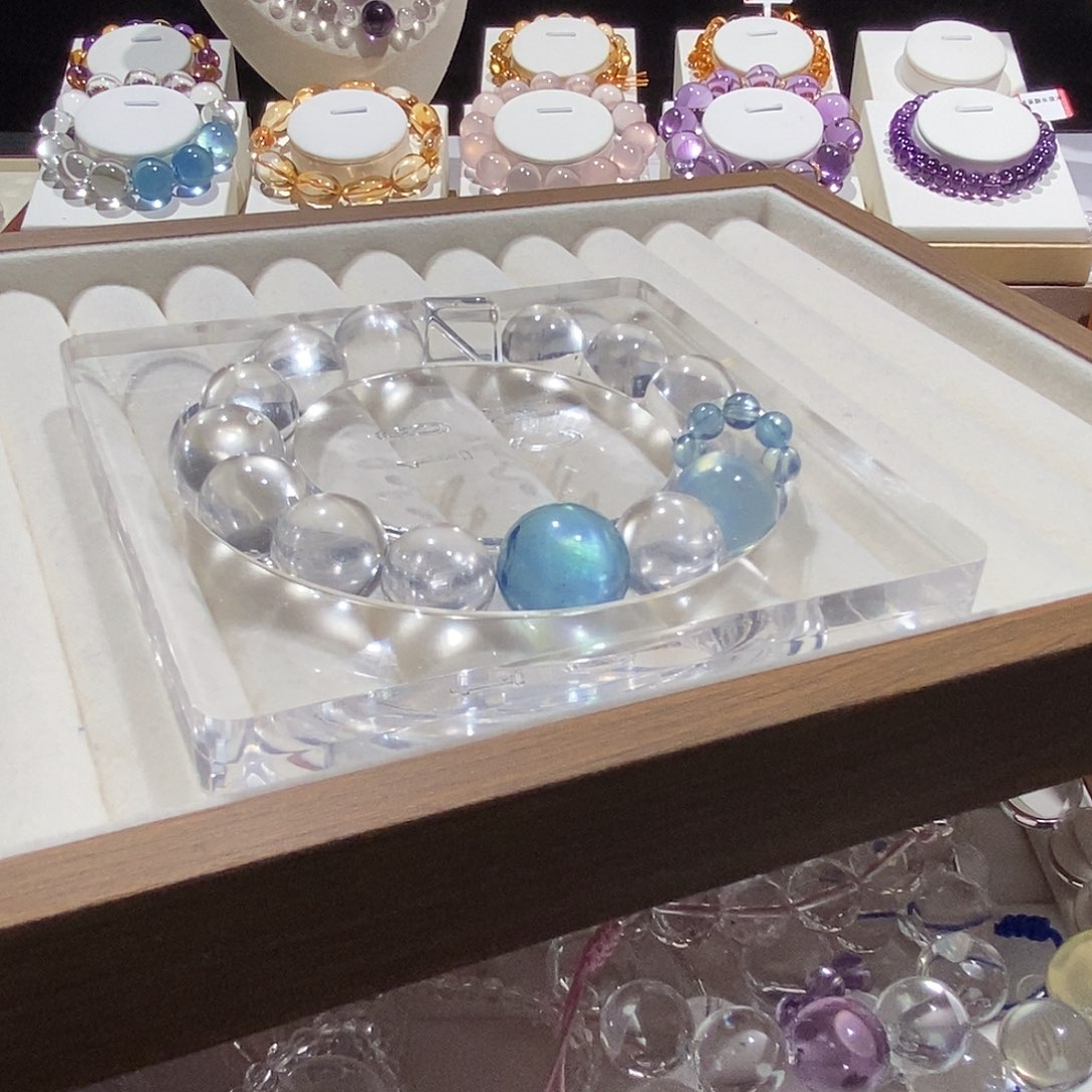 未镶嵌水晶手链定制