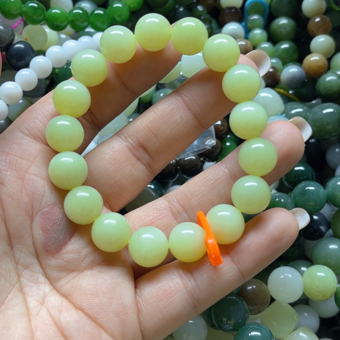 和田玉手链未镶嵌