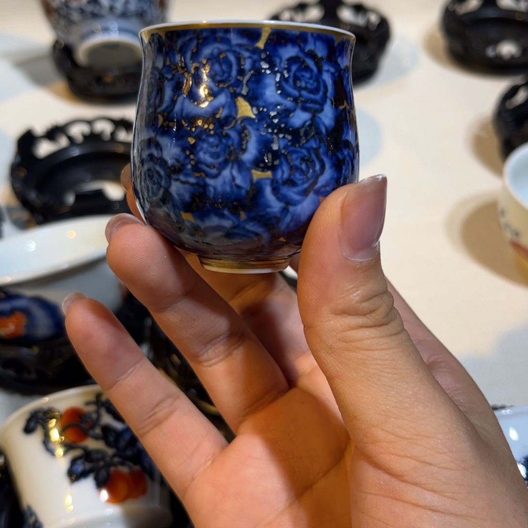 光***点瓷片杯子杯子外场代购