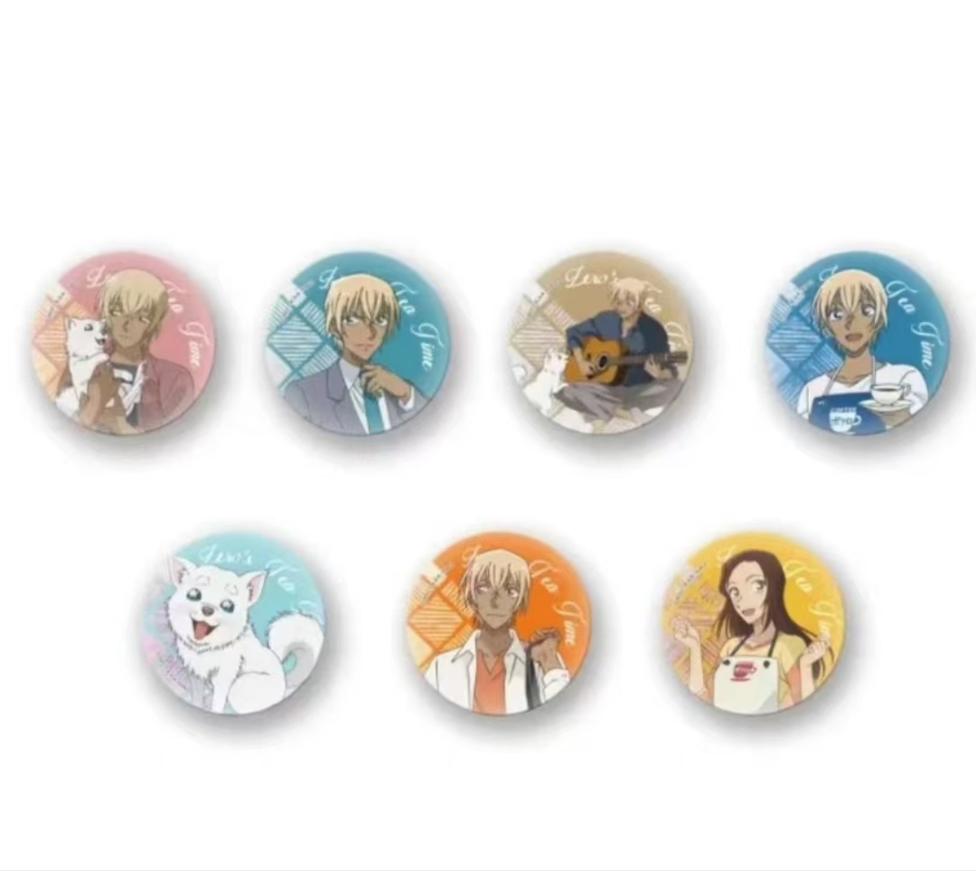 【柒柒拆】  名侦探柯南 韩国快闪零茶系列 吧唧（代拆）