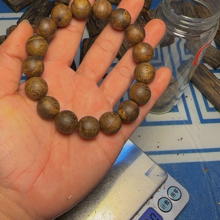 木奕*手工艺雕塑根雕木方板材16.1克