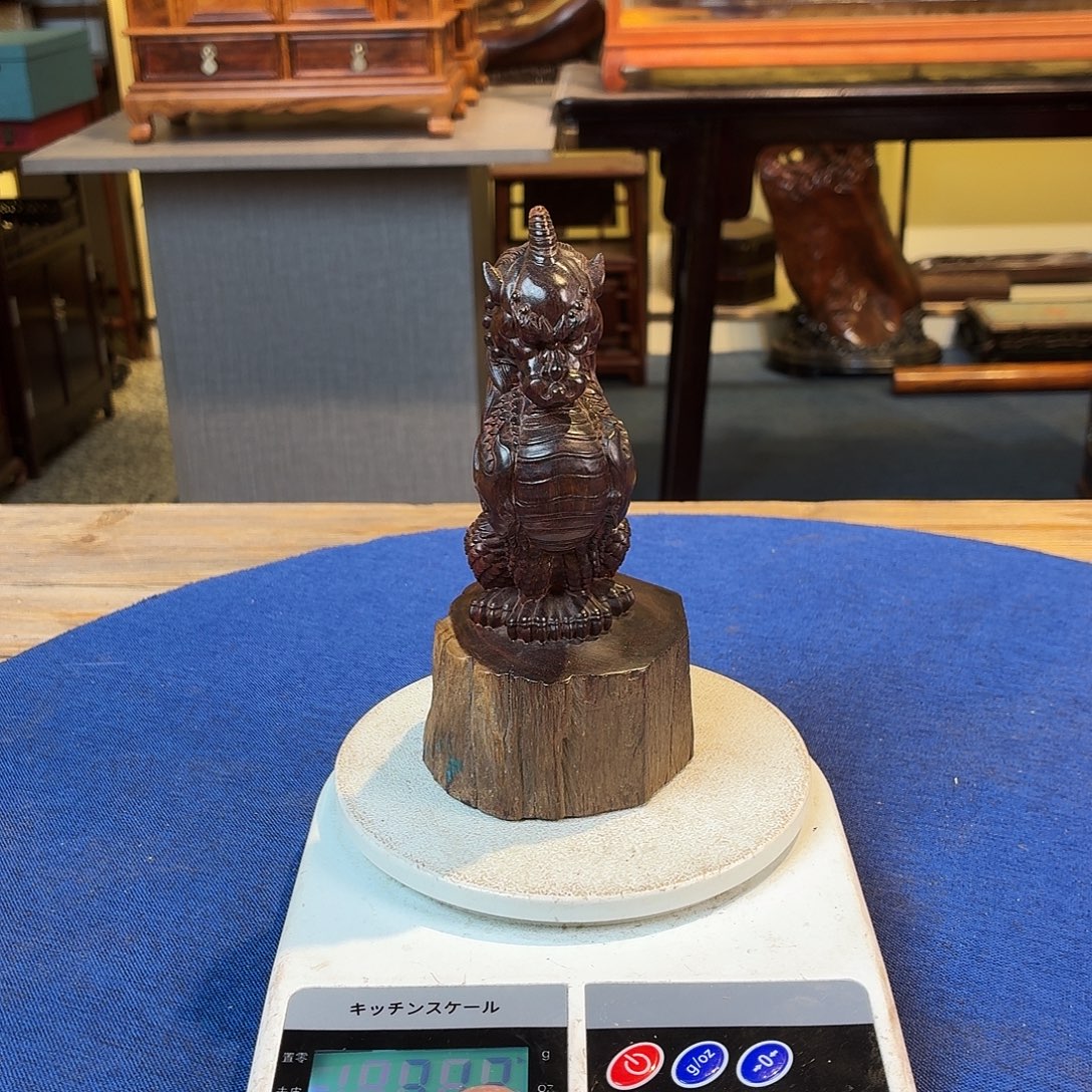 明***好端景台紫檀木类紫檀