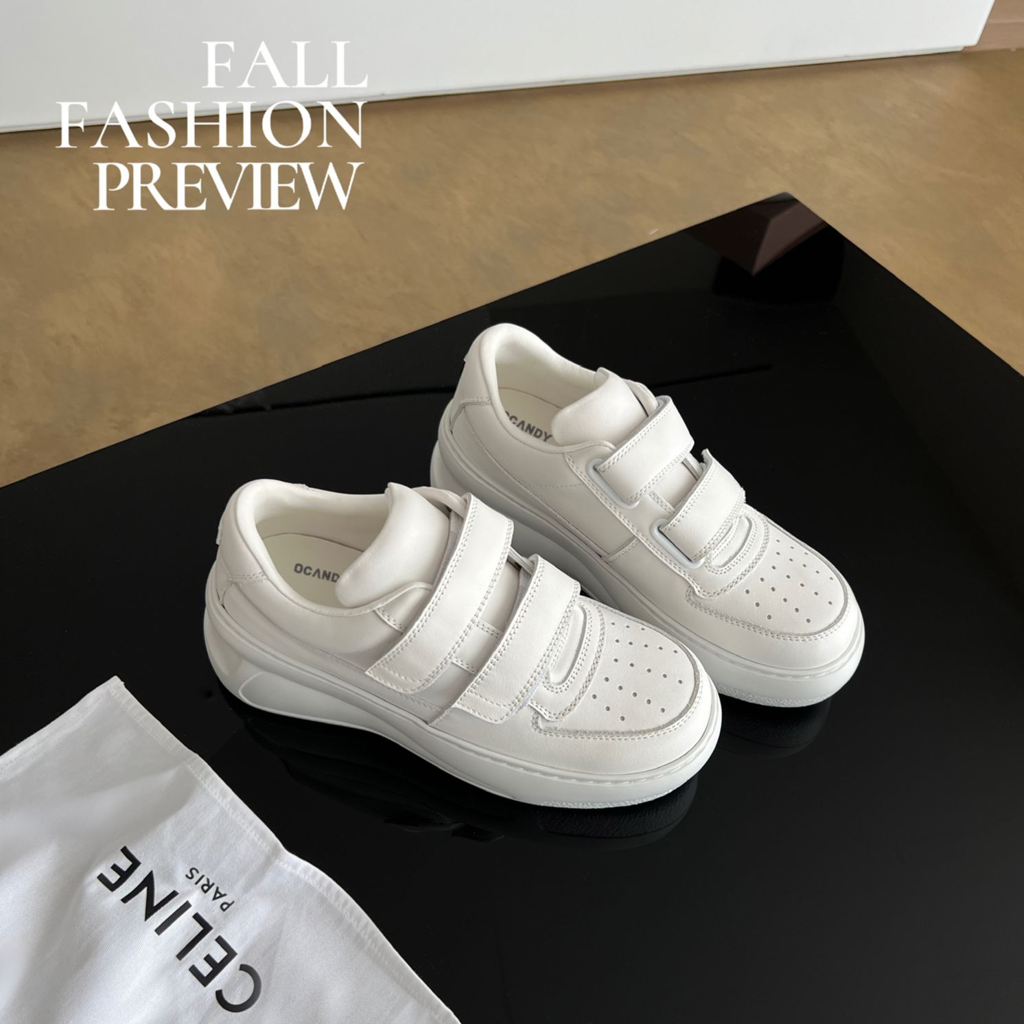 【断码清仓】6cm魔术贴厚底透气小白鞋女2025超火夏新款板鞋&5893