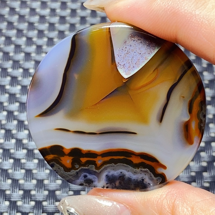 玛瑙/玉髓颈饰未镶嵌3****3