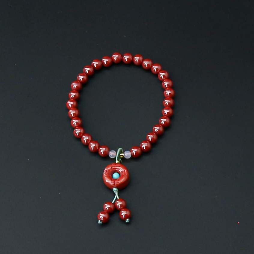 含辰砂工艺品AD373编码-男女款本命年礼物（运费险）373