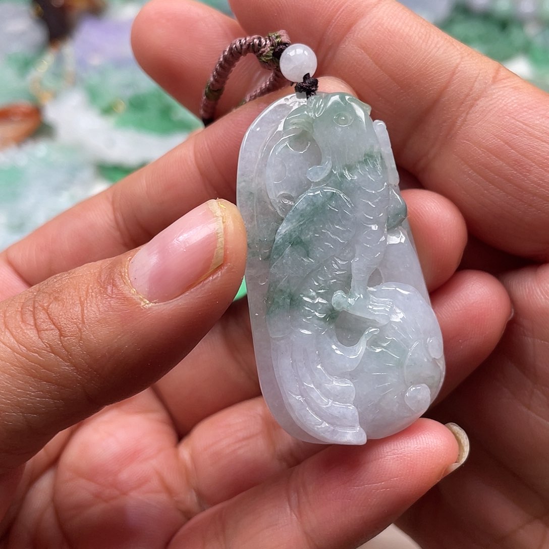 颈饰未镶嵌翡翠翡玉缘翡翠