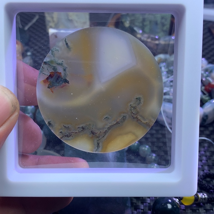 玛瑙/玉髓吊坠(赠链)未镶嵌心****通