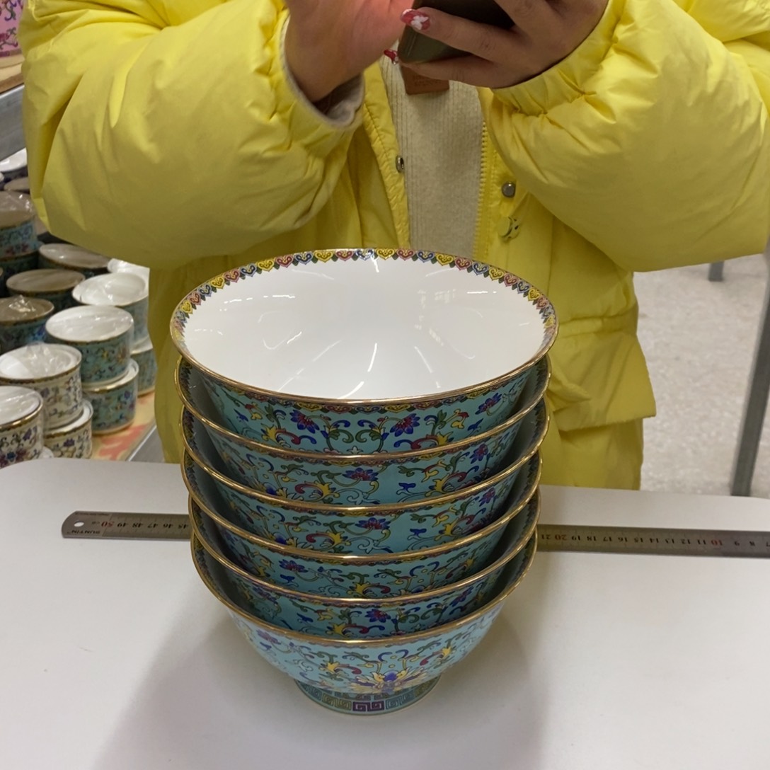 陶瓷6个7英寸，，，，，，，