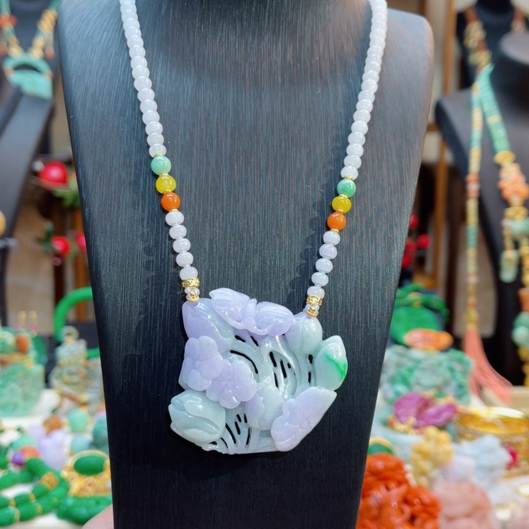 翡翠颈饰合金48小时鉴赏期