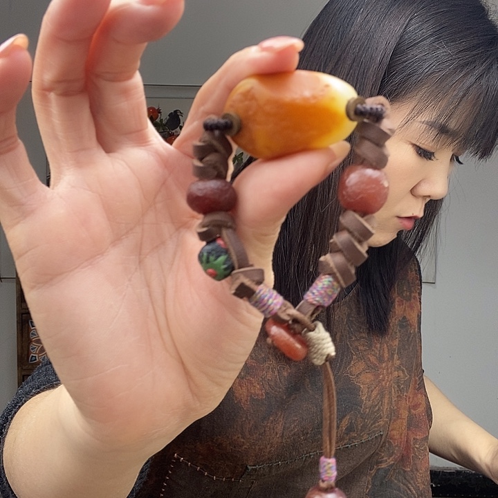 蜜蜡手链未镶嵌手链